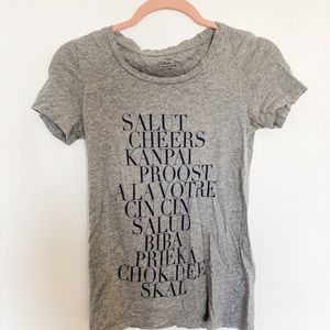 JCrew Cheers tee